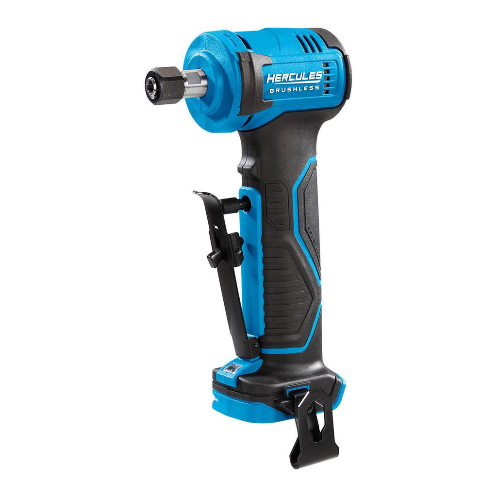 HERCULES 12V Brushless Cordless, 1/4 in. Right Angle Die Grinder - Tool Only