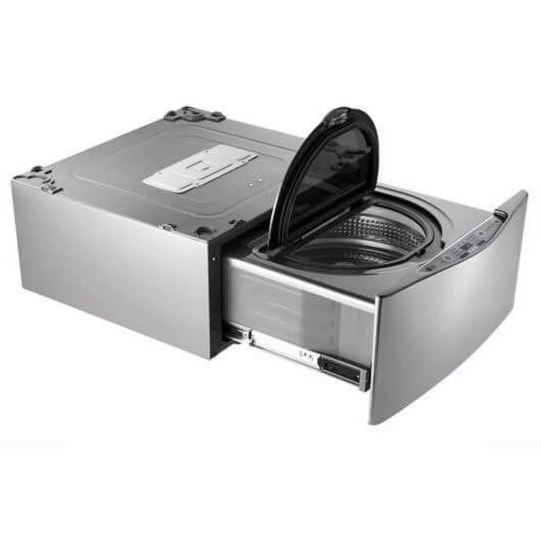 LG WD200CV 1.0 Cu. Ft. Sidekick Pedestal Washer Graphite Steel G45891