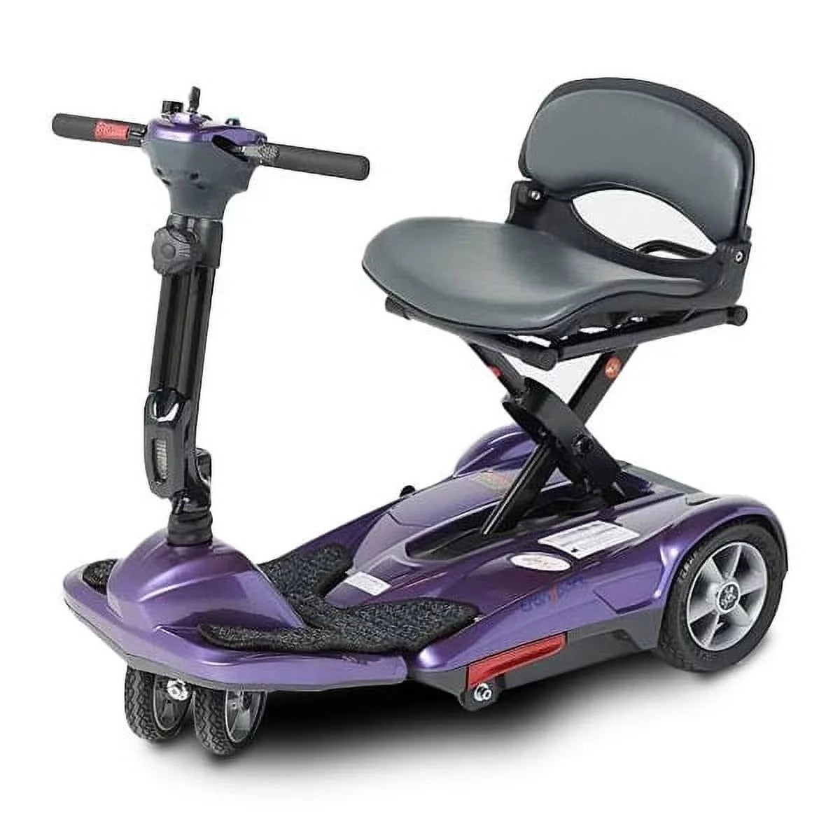 Ev Rider Transport M Easy Move Folding Mobility Scooter, Plum