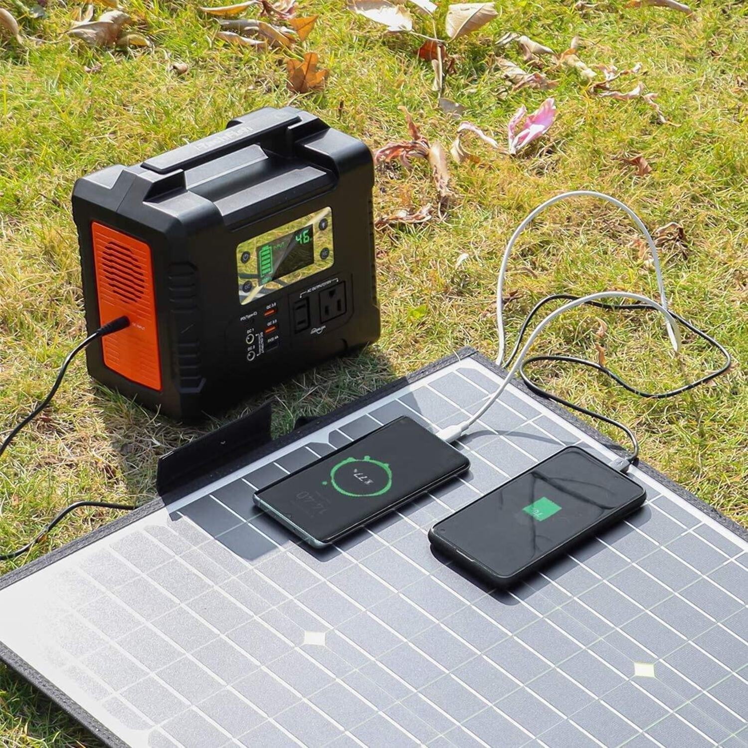 Flashfish 200W Portable Power Station 40800mAh Solar Generator H17932