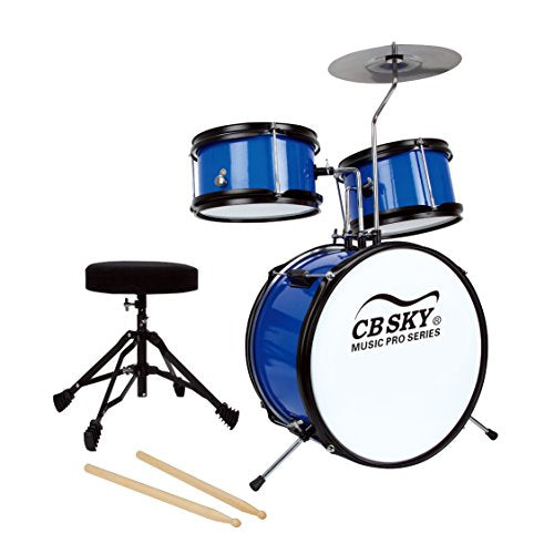 5-Piece Kids Junior Drum Set with 13" Bass Drum for Ages 3-9 P366