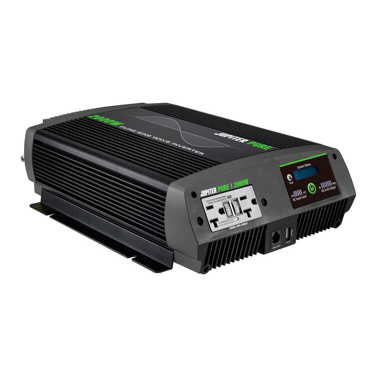 JUPITER PURE 2000 Watt Pure Sine Wave Power Inverter V76288