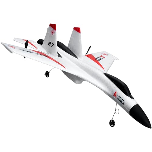 VEVOR RC Plane 2.4GHz 4 Channel T28 Trainer Aircraft with 6-Axis Gyro W54614
