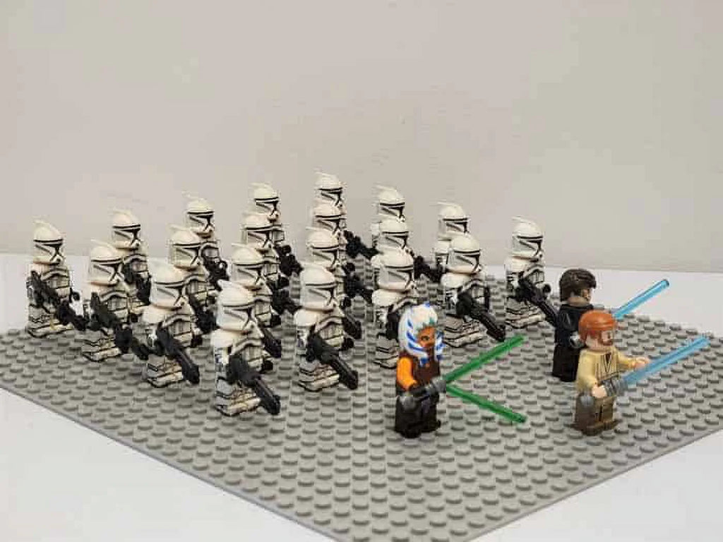 Star Wars Mandalorian Clone Wars Battle Minifigures General Grievous Obi Wan Kenobi Toys J49309