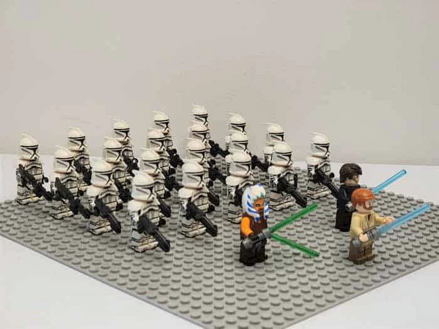 Star Wars Mandalorian Clone Wars Battle Minifigures General Grievous Obi Wan Kenobi Toys J49309