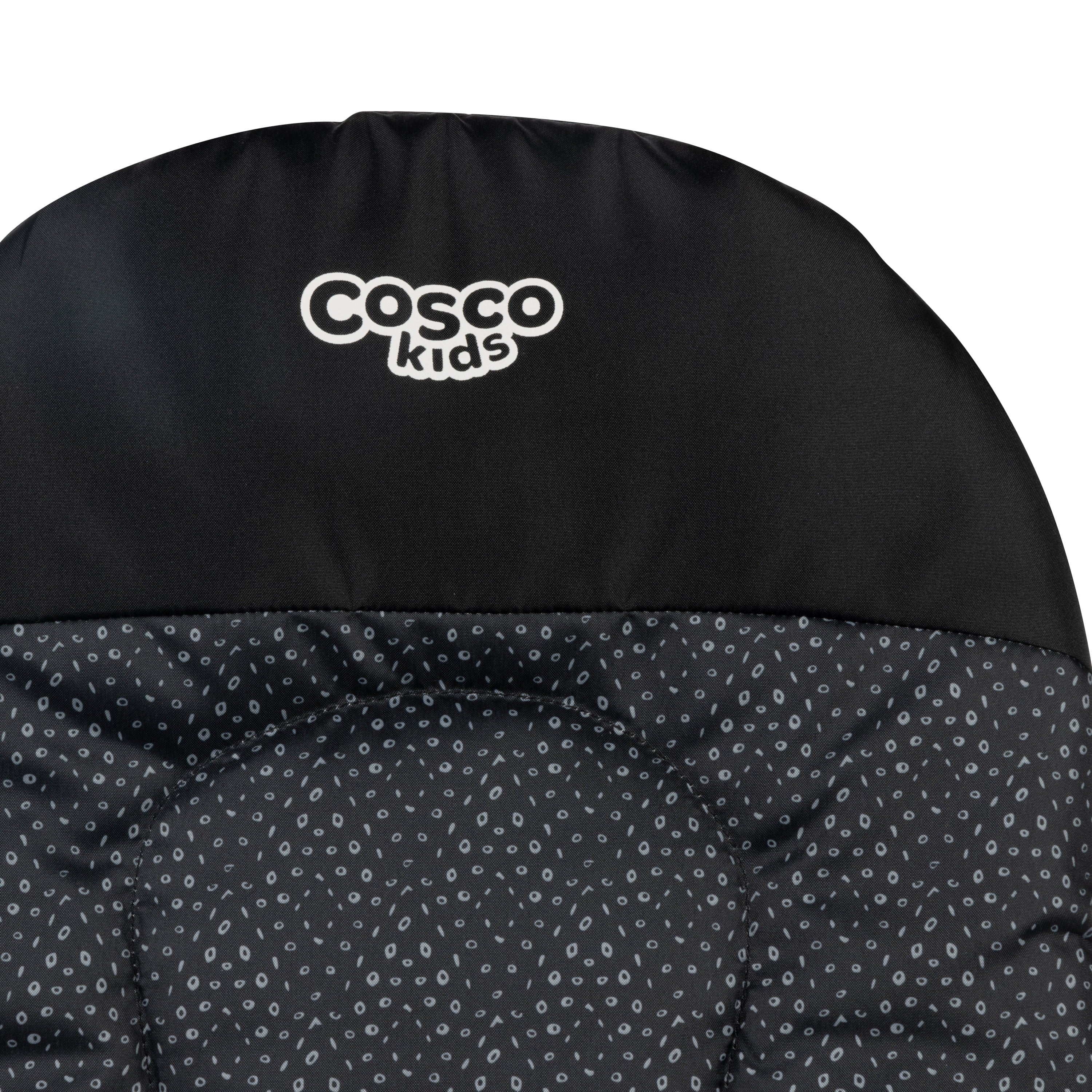 Cosco Kids Simple Fold High Chair, Noir Dot G88620