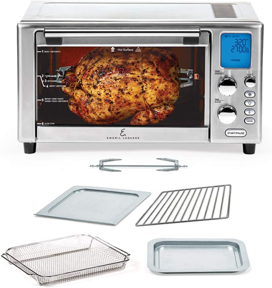 Emeril Lagasse Power Air Fryer 360 Stainless Steel M850