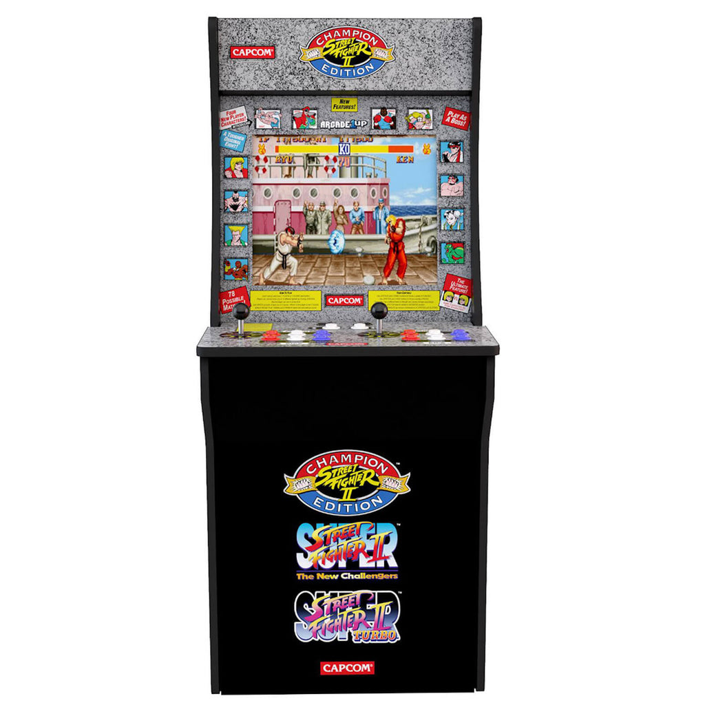 Arcade1Up Street Fighter II Arcade Cabinet Y40999