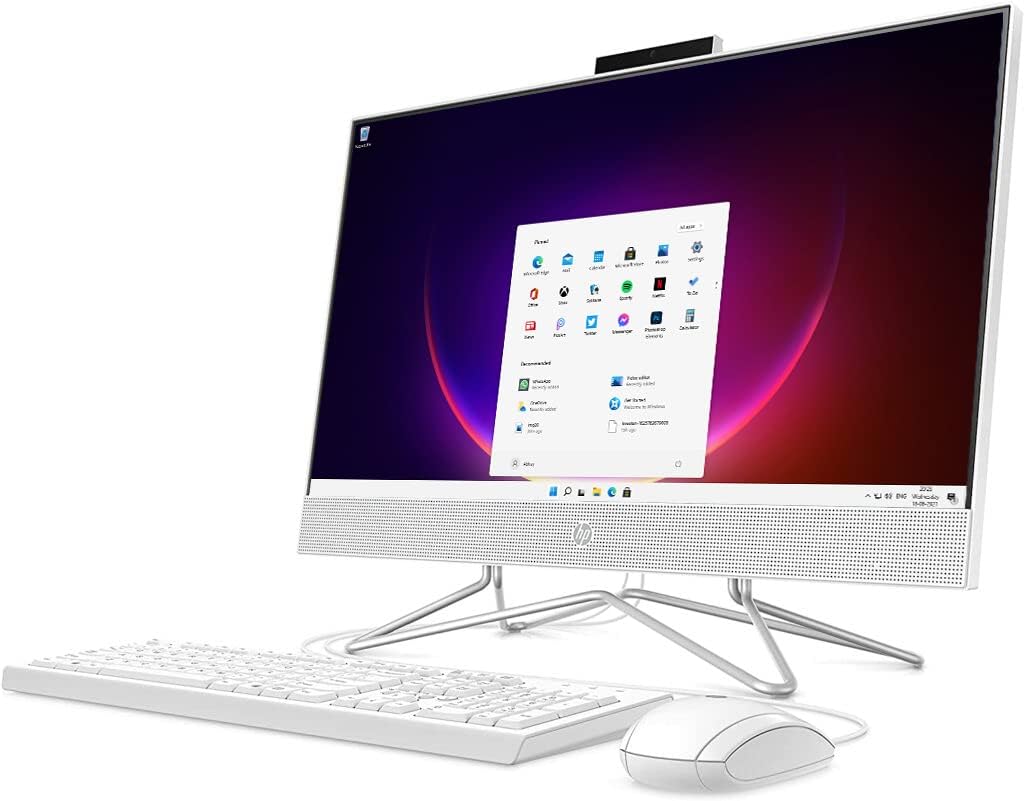 HP All-in-One Desktop 23.8" Touchscreen, AMD Ryzen 5, 16GB RAM, 512GB SSD A851