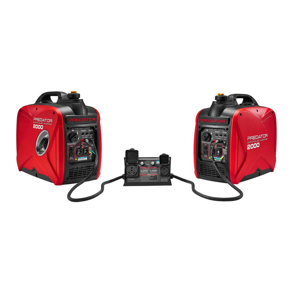 PREDATOR 2000 Watt Super Quiet Inverter Generator with CO SECURE Technology, EPA V276
