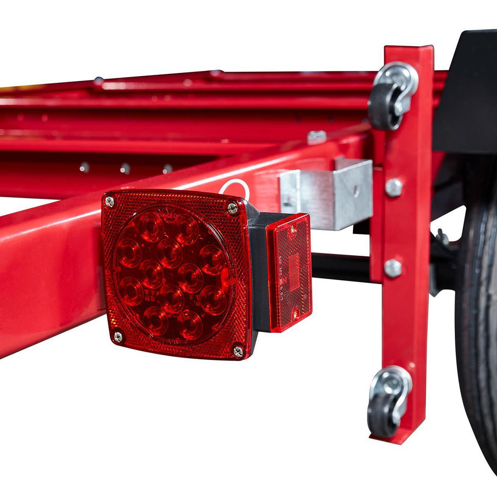 HAUL-MASTER 1720 lb. Capacity 4 ft. x 8 ft. Folding Trailer K33488