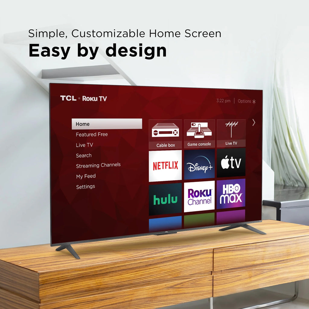 TCL 75" Class 4-Series 4K UHD HDR Smart Roku TV K168229