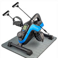 Lifepro FlexCycle Stationary Bike Pedal Exerciser Under Desk Workout Equipment, Blue
