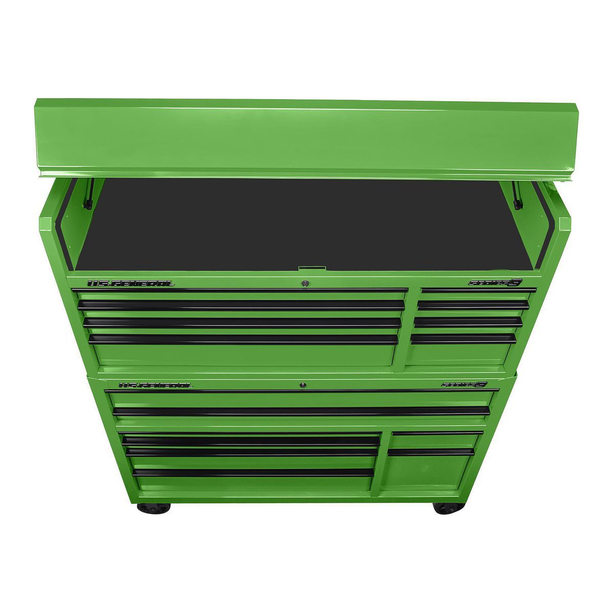 U.S. GENERAL 56 in. Top Chest, Series 3, Green L791