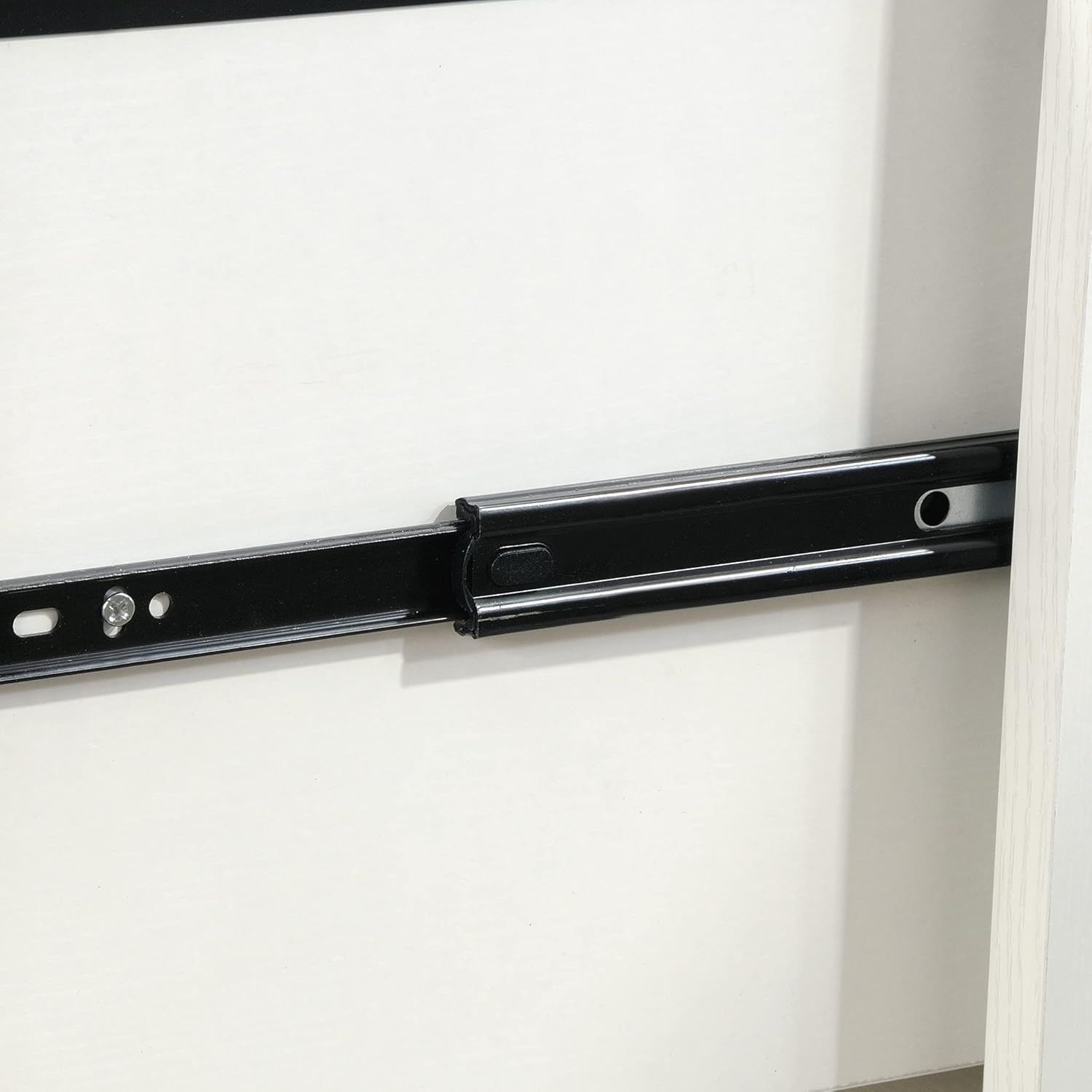 Sauder Vista Key Lateral File Pedestal, Pearl White F31249