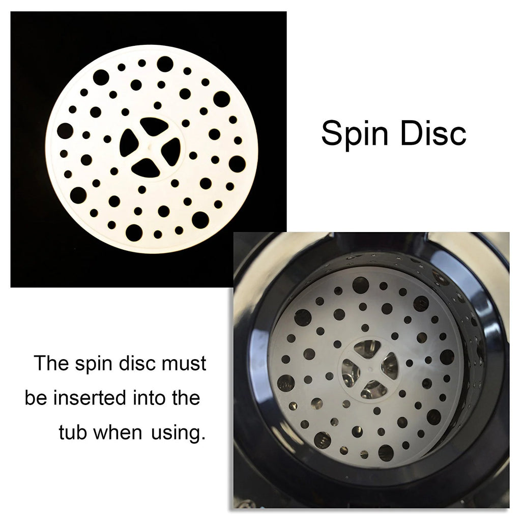 Panda 22lbs Portable Spin Dryer, Stainless Steel Z2791