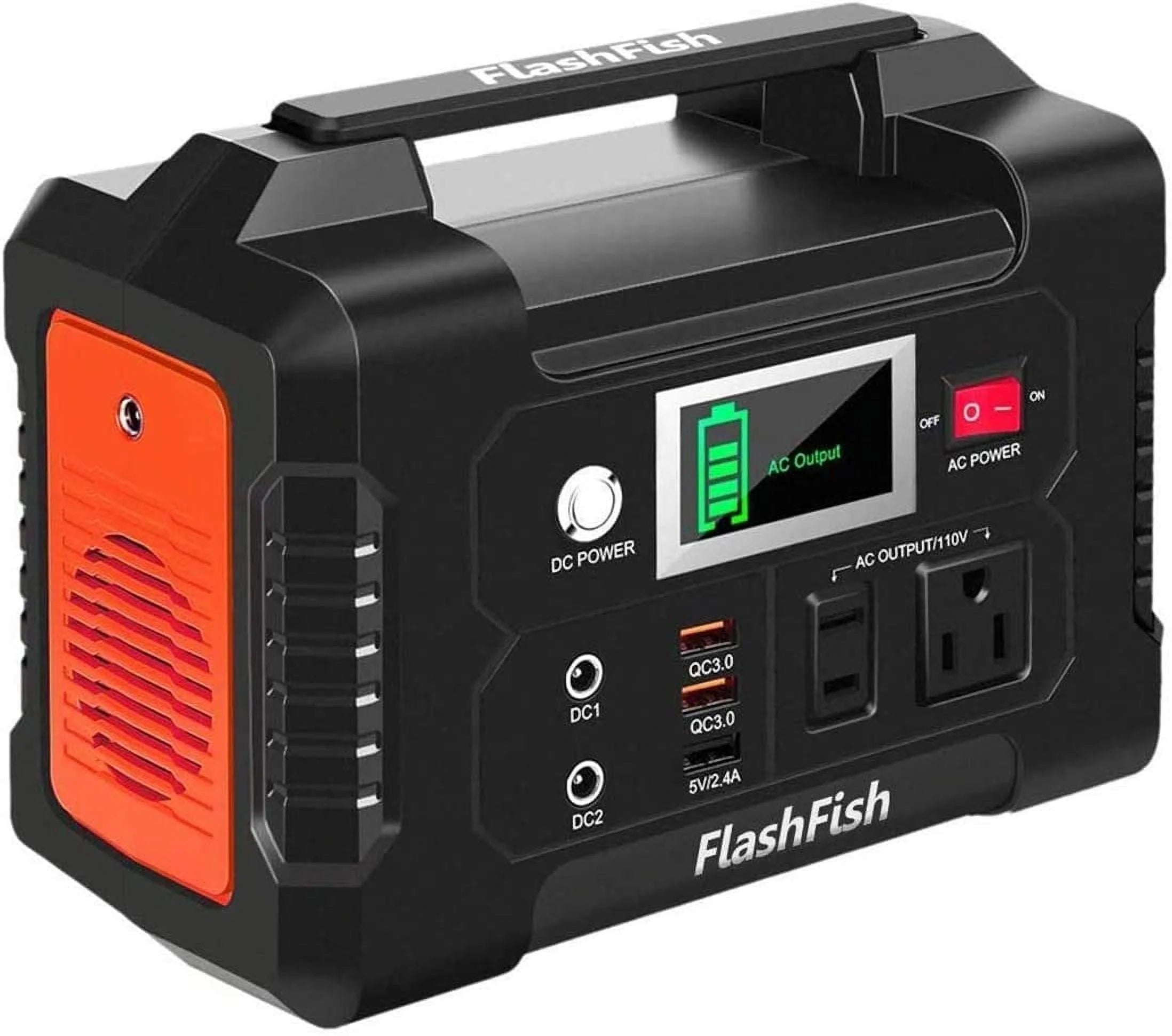 Flashfish 200W Portable Power Station, 40800mAh Solar Generator, Portable Generator聽for Camping Travel Emergency