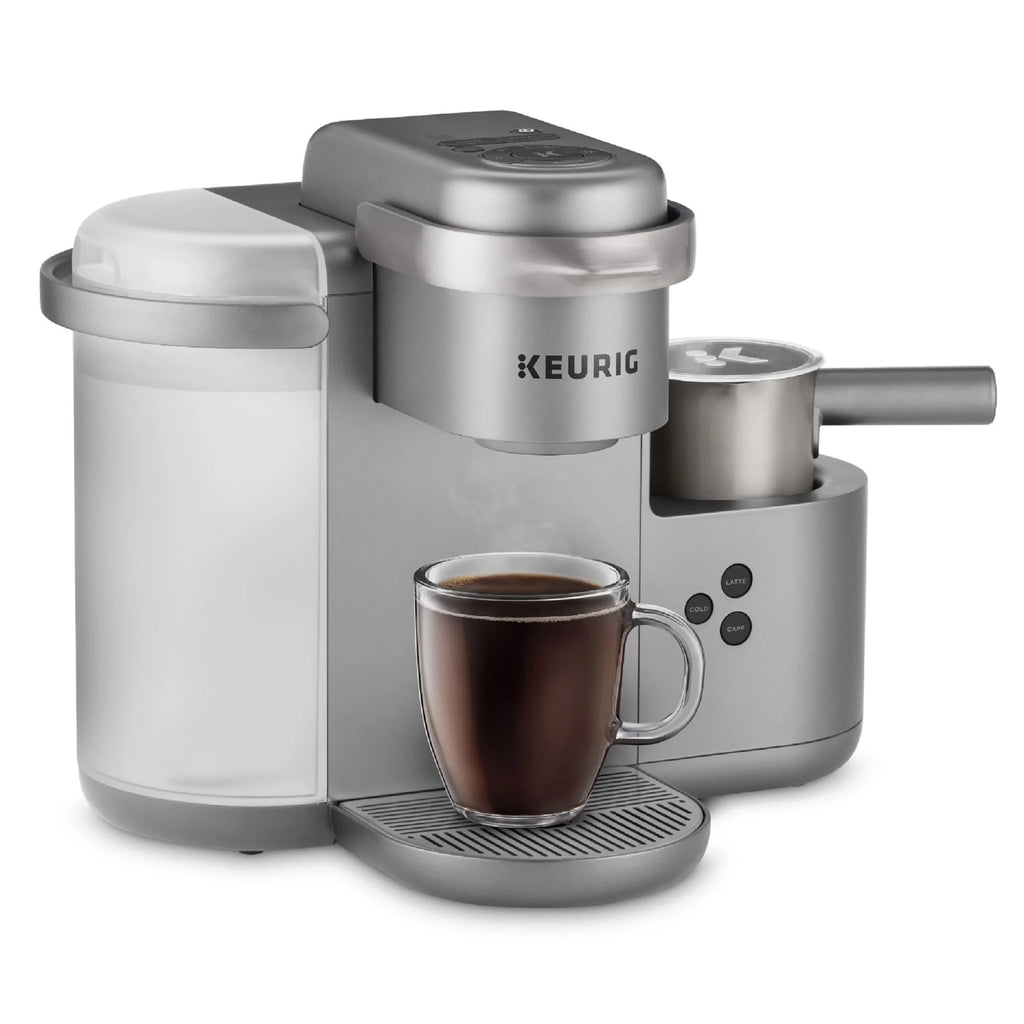 Keurig K-Cafe Special Edition Single Serve K-Cup Pod Coffee, Latte and Cappuccino Maker, Nickel N34174