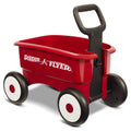 Radio Flyer, My 1st 2-in-1 Play Wagon Push Walker, Red