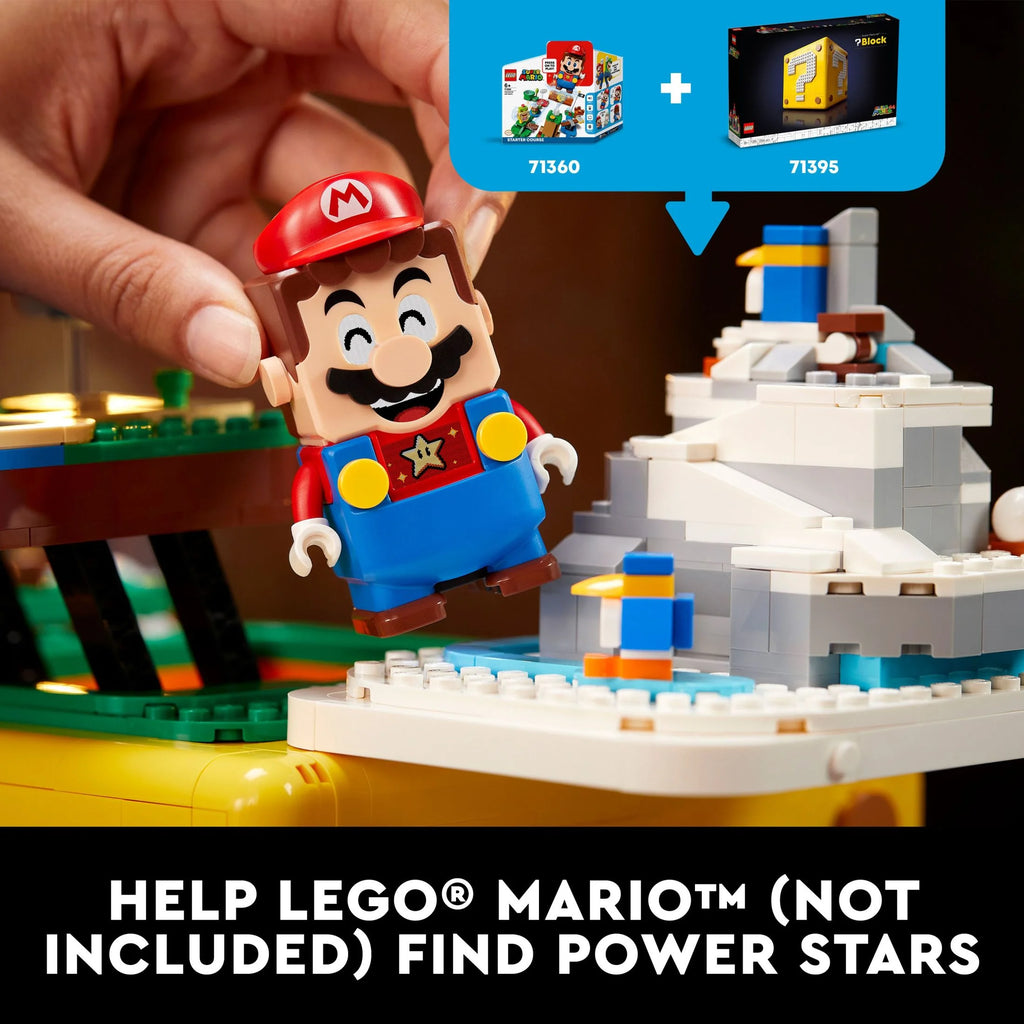 LEGO Super Mario 64 Question Mark Block 71395 3D Model Set for Adults S33320