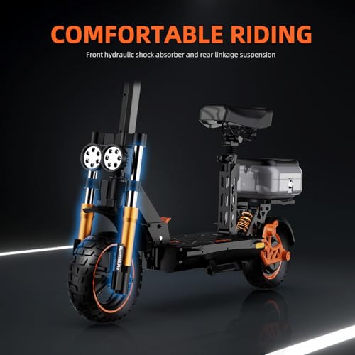 Ruitoo Electric Scooter 1000W Motor, Off Road Foldable E-Scooter for Adults H59744
