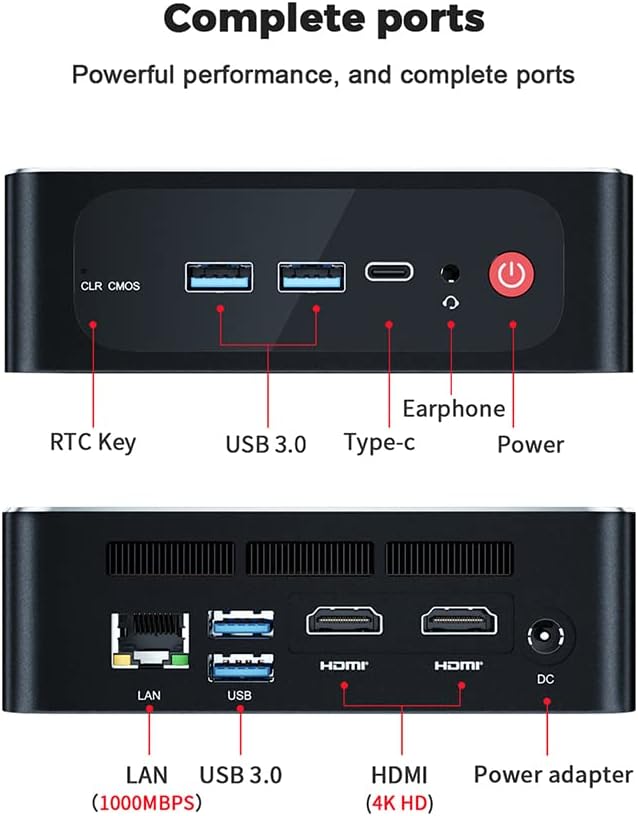 Beelink SER3 Mini PC AMD Ryzen 7 3750H Windows 11 Pro Desktop, 8GB RAM 256GB SSD O166567
