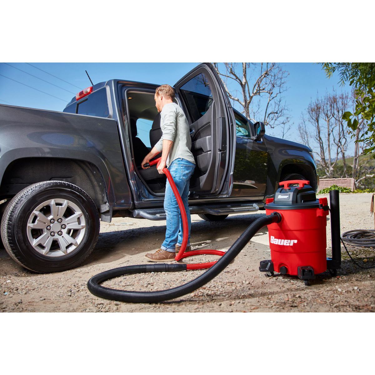 BAUER Premium Auto Detailing Accessory Kit for Wet/Dry Vacuums G6943