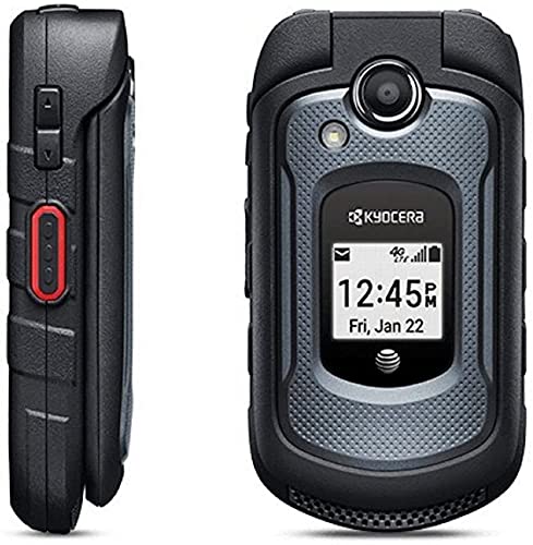 Kyocera Dura XE E4710 Rugged Flip Phone 4G LTE AT&T (Renewed) Q88870