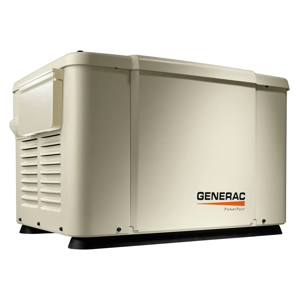 Generac PowerPact 7500/6000 kW Air-Cooled Home Standby Generator, Model 6998 I380