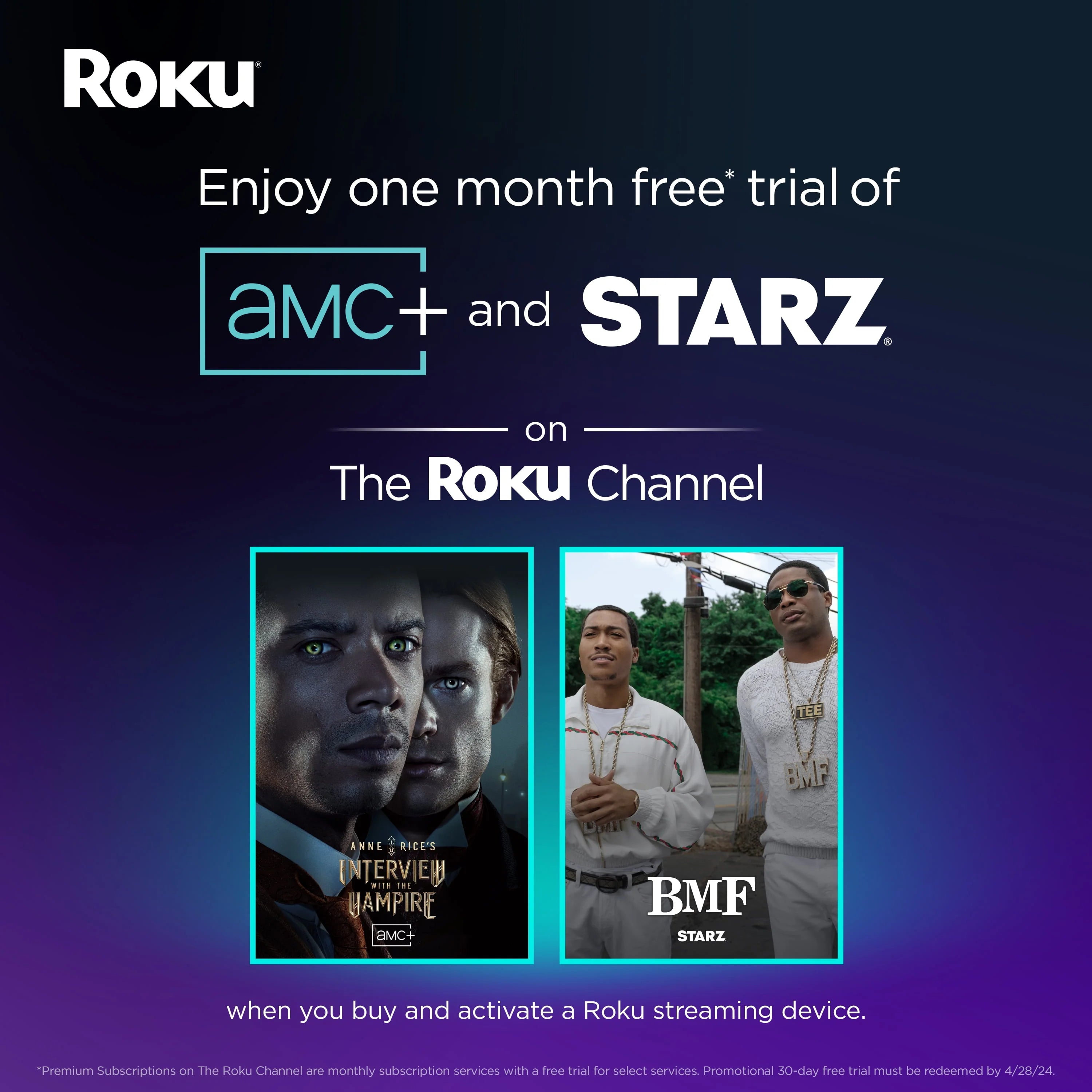 Roku Streaming Stick 4K with Voice Remote and Long-Range Wi-Fi Q53398