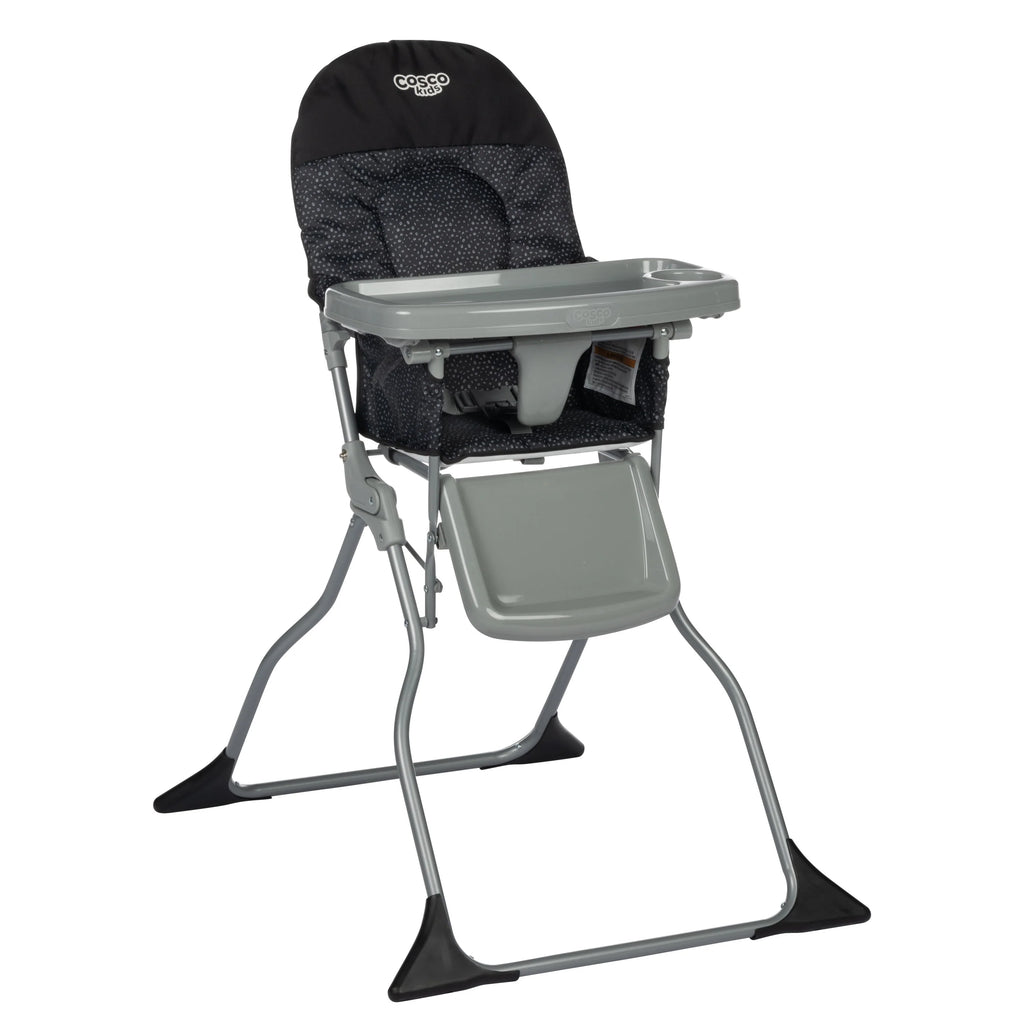 Cosco Kids Simple Fold High Chair, Noir Dot G88620