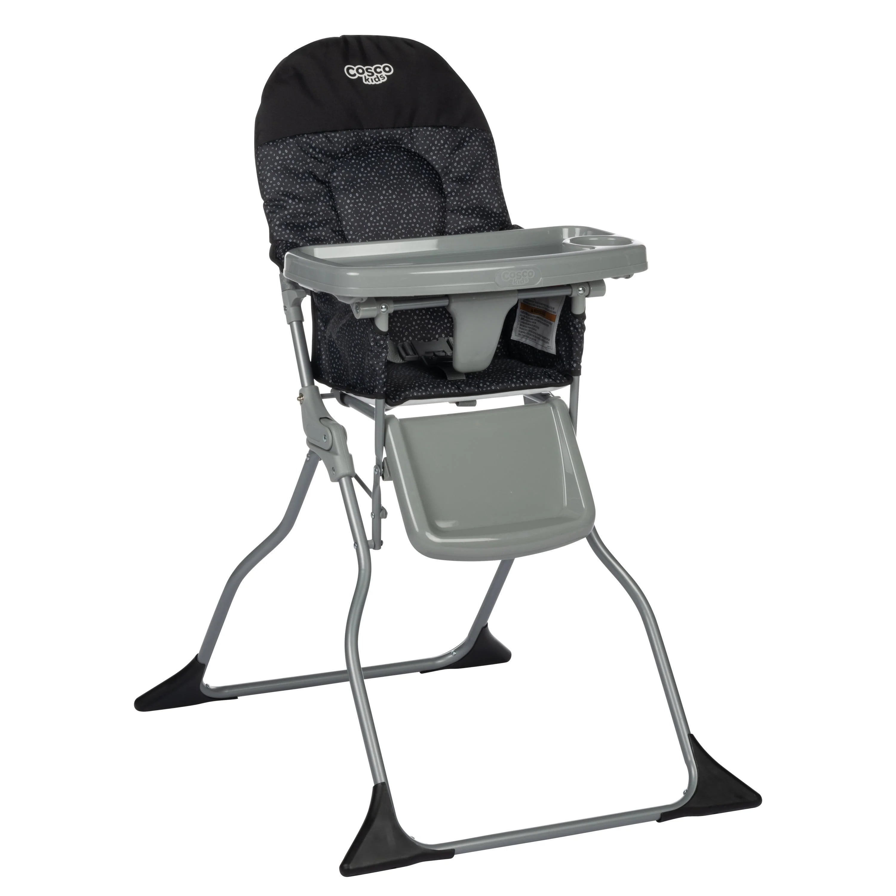 Cosco Kids Simple Fold High Chair, Noir Dot G88620