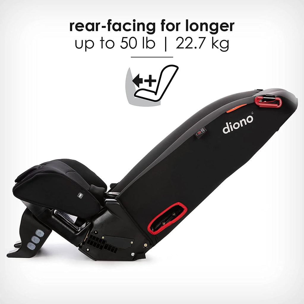 Diono Radian 3R All-in-One Convertible Car Seat, Black Jet J225