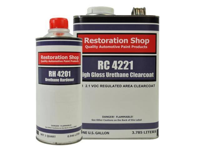 Electric Blue Metallic Urethane Basecoat Auto Paint Gallon Kit P355710