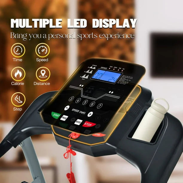 Foldable Treadmill with Incline for Home Workout Z6175