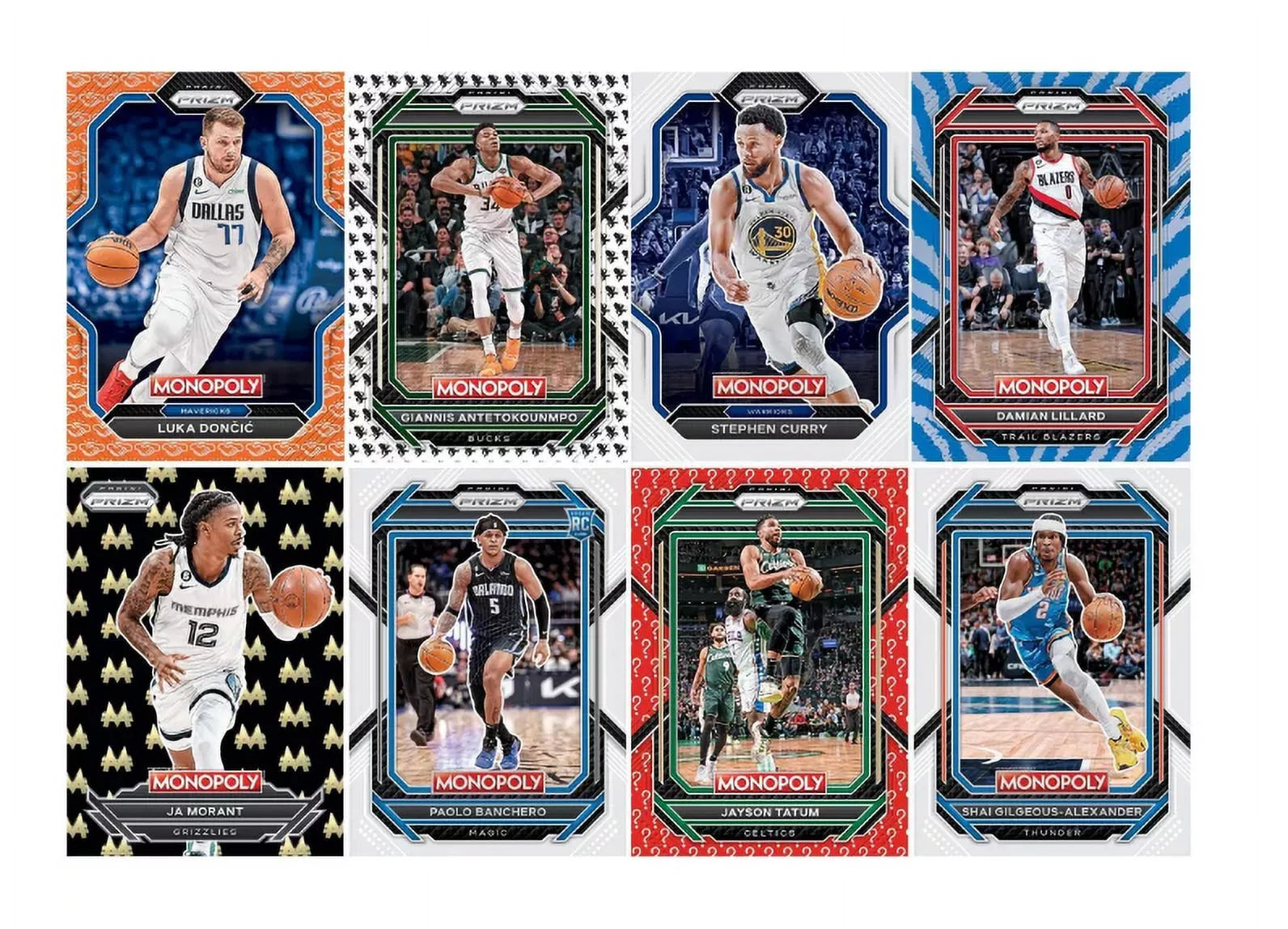Monopoly Prizm 2022-23 NBA Cards Booster Box O6032