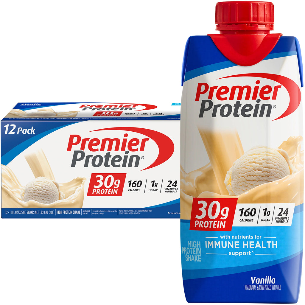Premier Protein Shake, Chocolate, 30g Protein, 11 fl oz, 12 Ct