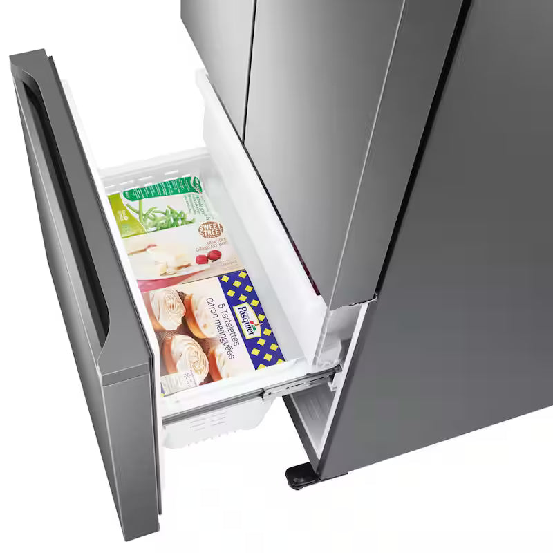 17.5 cu. ft. Counter Depth French Door Smart Refrigerator, Stainless Steel P831735