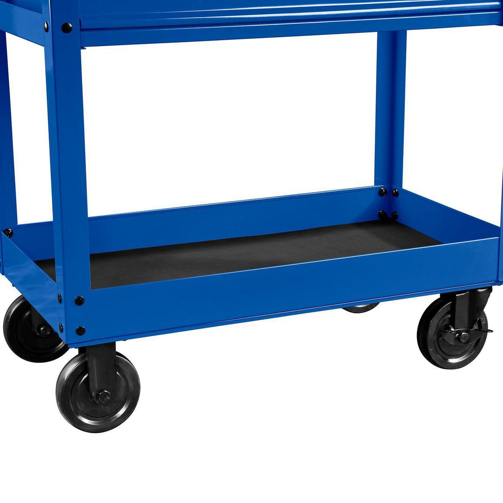 U.S. GENERAL 30 in. 4-Drawer Tech Cart, Red Y546116