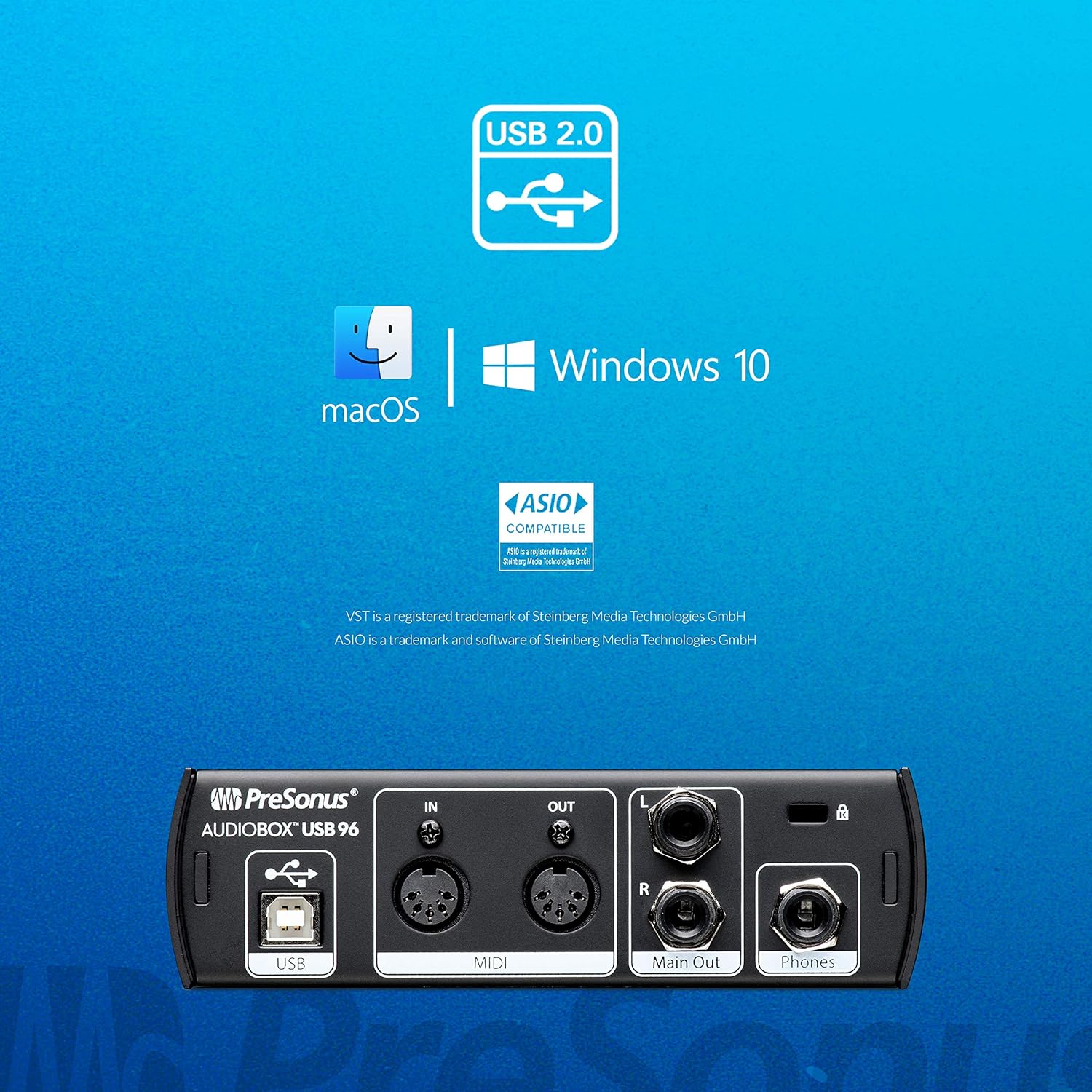 PreSonus AudioBox 96 Studio USB 2.0 Recording Bundle G271