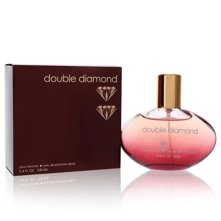 Double Diamond by Yzy Perfume Eau De Parfum Spray 3.4 oz Pack of 2