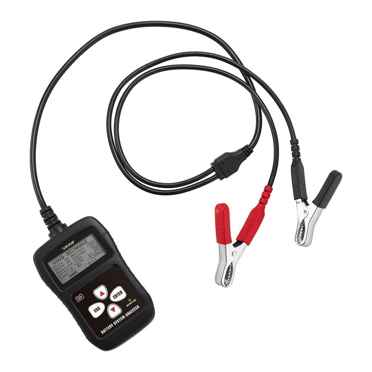 VIKING 12V Digital Battery and System Tester F78733