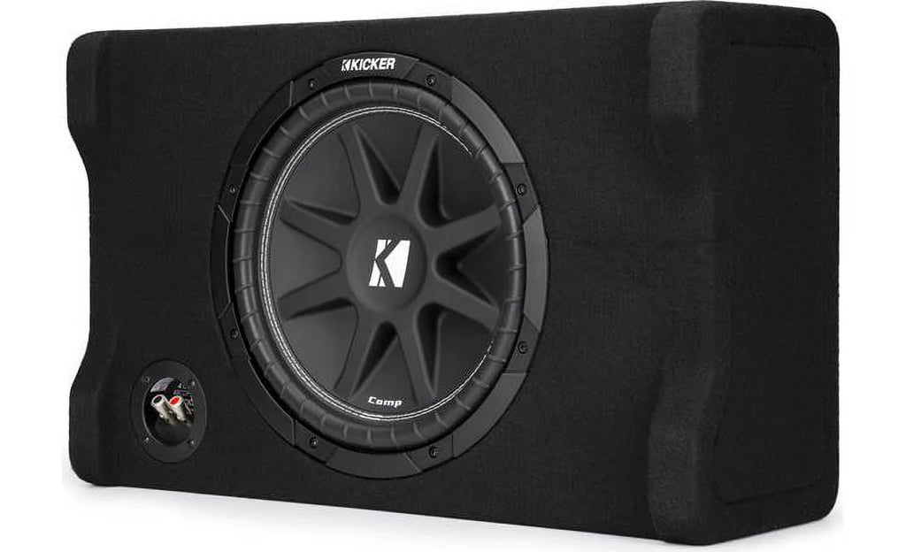Kicker 48CDF124 Comp 12 Down-Firing Loaded Subwoofer Enclosure S503