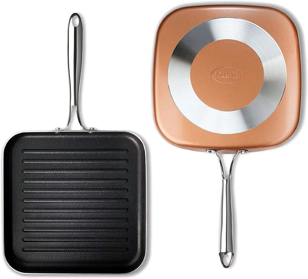 Gotham Steel Nonstick Grill Pan 10.5 Inch C831