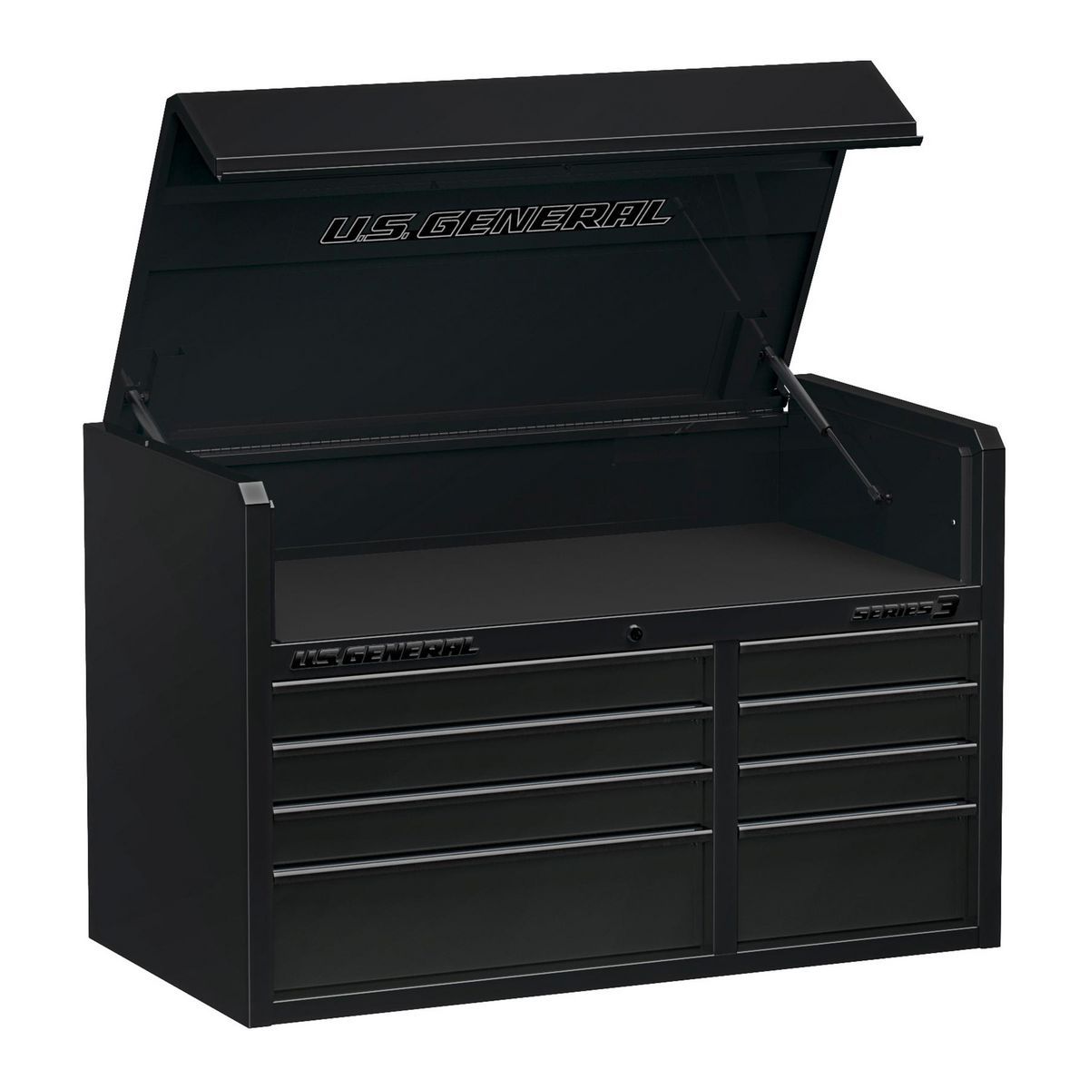 U.S. General 42 in. Top Chest, Series 3, Black E847