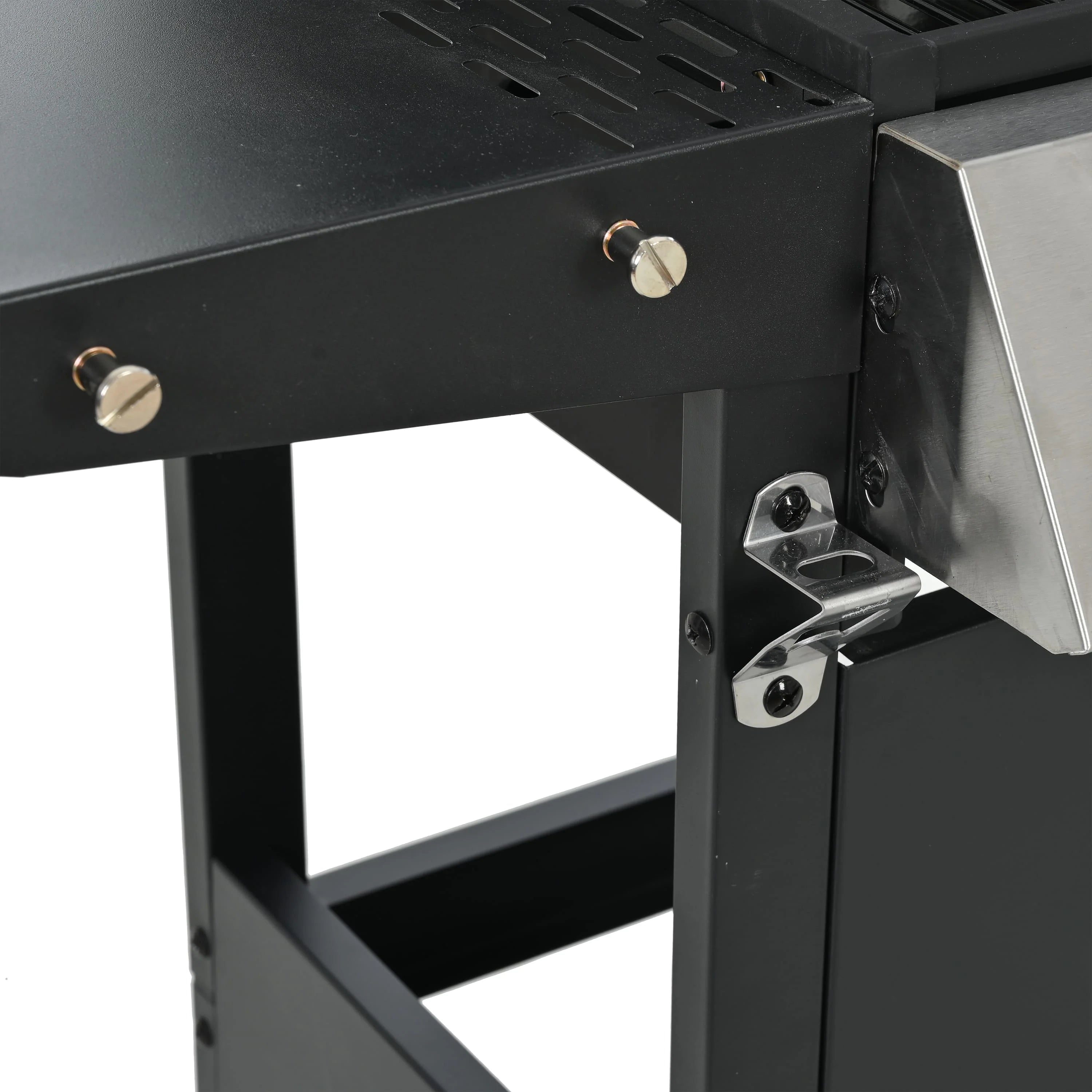 Stainless Steel 4-Burner Gas Grill with Piezoelectric Ignition Z156305