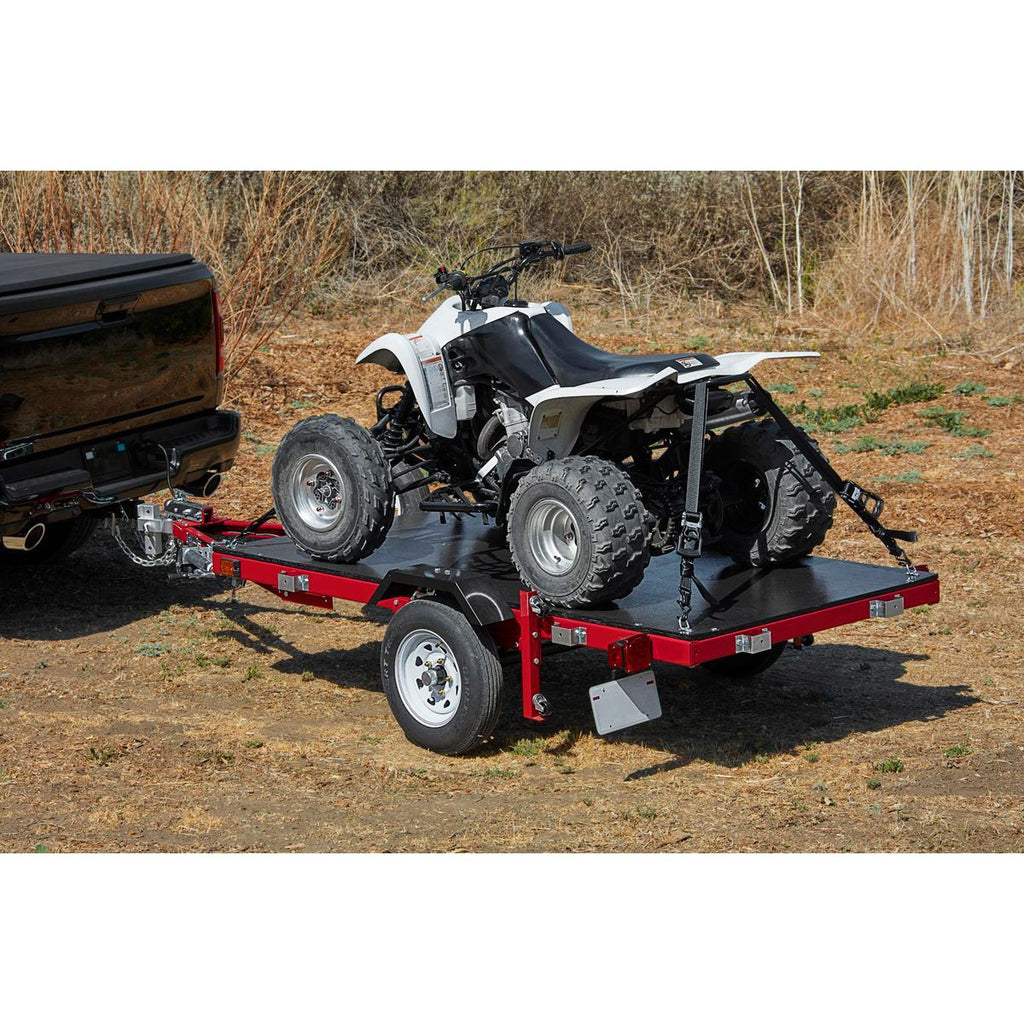 HAUL-MASTER 1720 lb. Capacity 4 ft. x 8 ft. Folding Trailer K33488