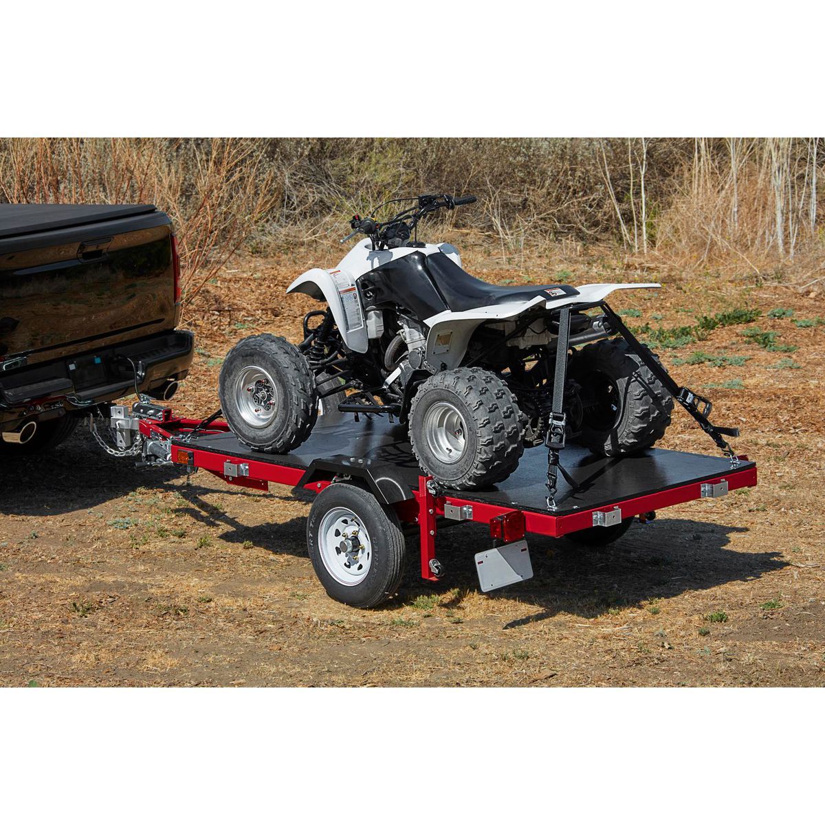 HAUL-MASTER 1720 lb. Capacity 4 ft. x 8 ft. Folding Trailer K33488