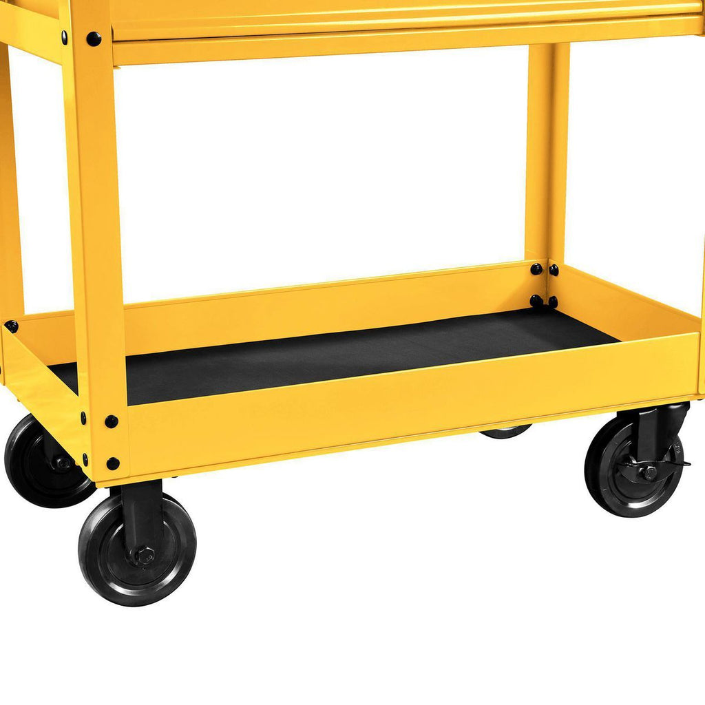 U.S. GENERAL 30 in. 4-Drawer Tech Cart, Red Y546116