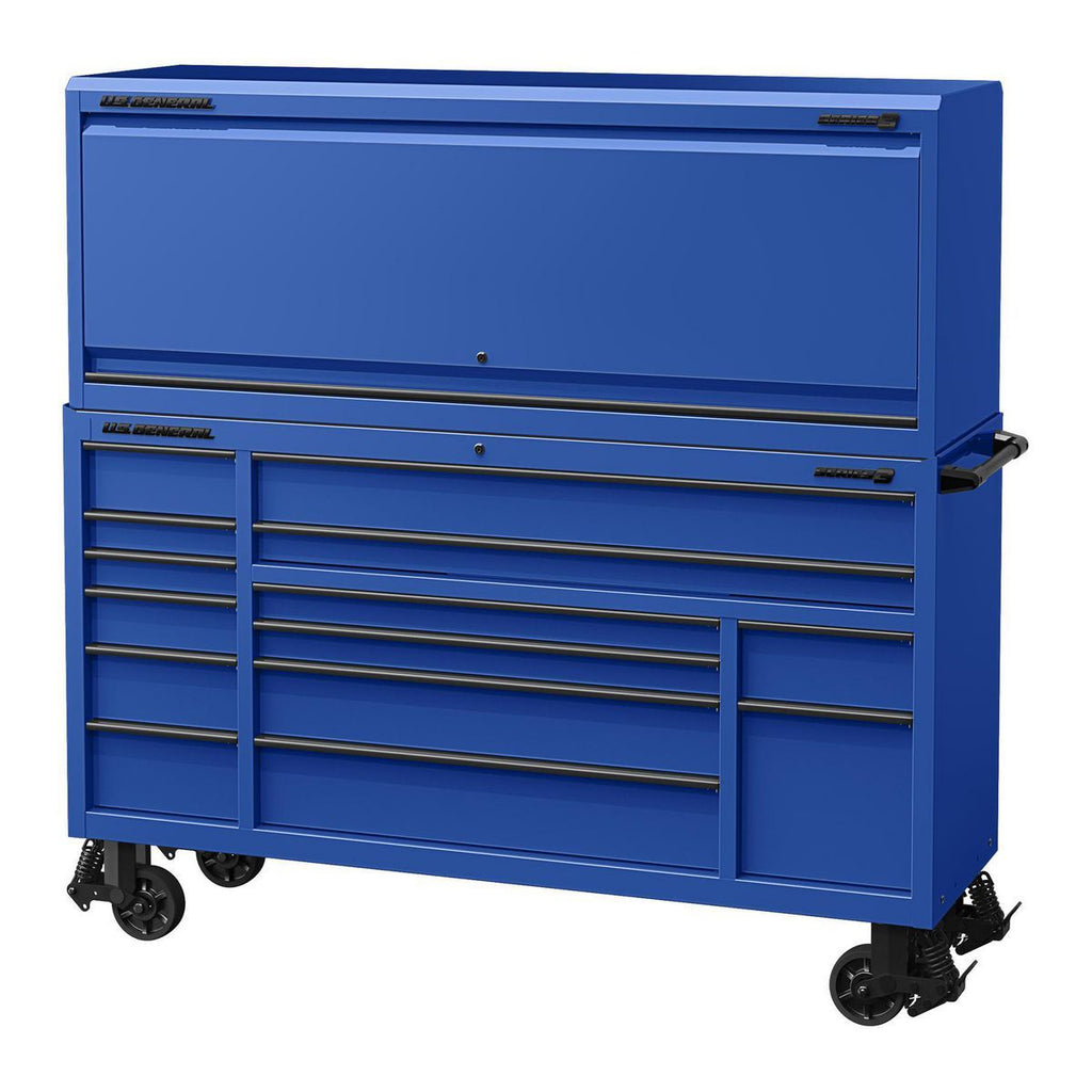 U.S. General 72 in. Triple-Bank Roll Cab, Series 3, Slate Gray V981709